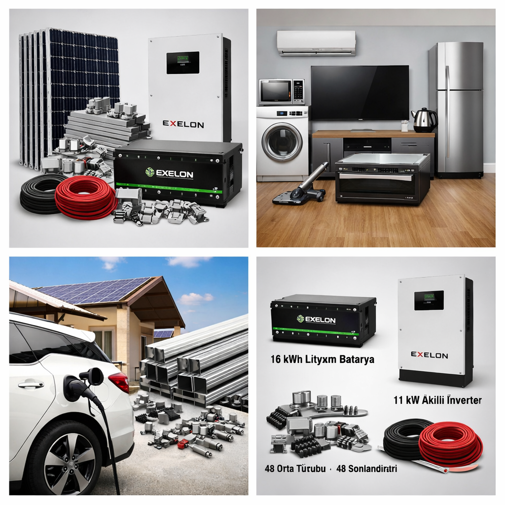 Elektrik Faturasını Bitiren Güneş Paneli Paketi 2026 Villa - Görsel 5